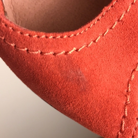 Lucky Brand Ruse Oiled Sued Block Heels LK-Neece - Picture 3 of 8